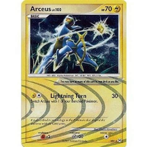 pokemon card arceus lv 100|Arceus card price.